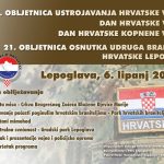 Svečano obilježavanje Dana Hrvatske vojske i 21. godišnjice Udruge branitelji Hrvatske Lepoglava