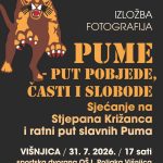 U petak otvorenje izložbe "PUME – Put pobjede, časti i slobode" u Višnjici