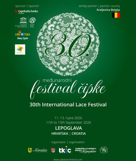 Lepoglava u znaku čipke: Jubilarni 30. Međunarodni festival donosi spoj tradicije, umjetnosti i kulture